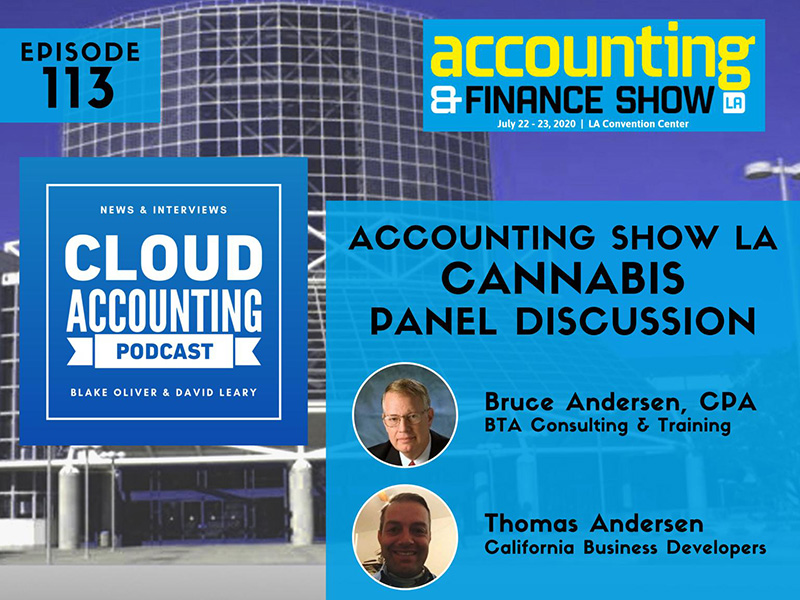 Cloud Accounting LA July 2019 Podcast promotional image