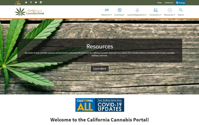 California Cannabis Portal featured image