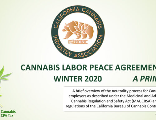 Cannabis Labor Peace Agreement: A Primer