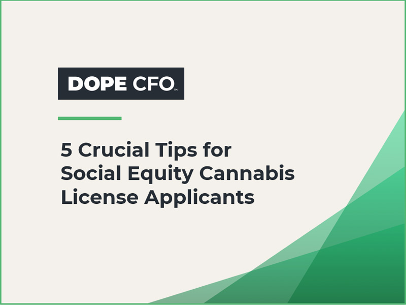 5 Crucial Tips for Social Equity Cannabis License Applicants title slide