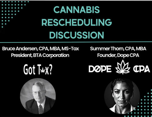 Rescheduling Cannabis through DEA – its impact on IRC 280E