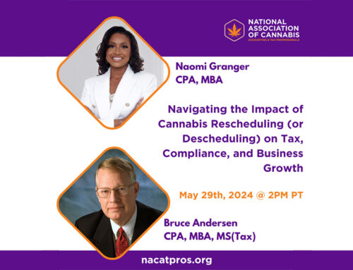 Webinar: Navigating the Impact of Cannabis Rescheduling on Tax, Compliance, and Business Growth