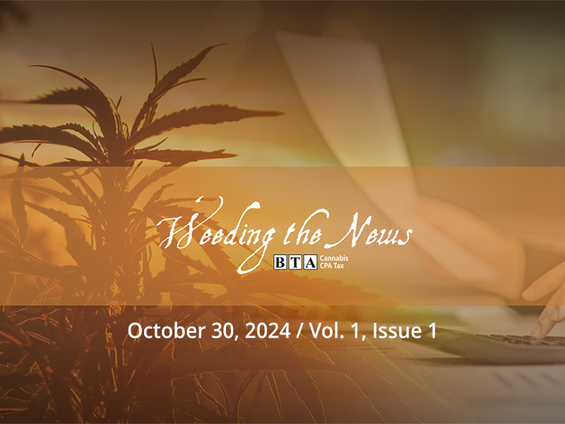 Weeding the News - October 30, 2024