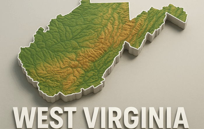 You said: please render a 800x600, 3d topo map of West Virginia - Only the state of West Virginia and no other states - with the words "West Virginia Cannabis Tax Guide" in the foreground. Thank you! ChatGPT said: Image created Share Here's the 800×600 3D topographic map of West Virginia with your title “West Virginia Cannabis Tax Guide” prominently displayed. Let me know if you’d like any tweaks! You said: alt text pls ChatGPT said: A 3D-rendered topographic outline of the state of West Virginia, shown in green-to-brown elevation shading, with detailed ridges and valleys. The state’s border is highlighted by a white beveled edge. Below the map, in large, bold white letters, is the title “WEST VIRGINIA” with “CANNABIS TAX GUIDE” in slightly smaller white text beneath it, all set against a light gray background.